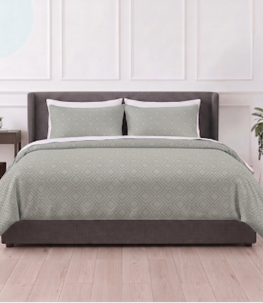 Mayra Tea Green King Size Cotton Bedsheet – Fresh Calm Bedding