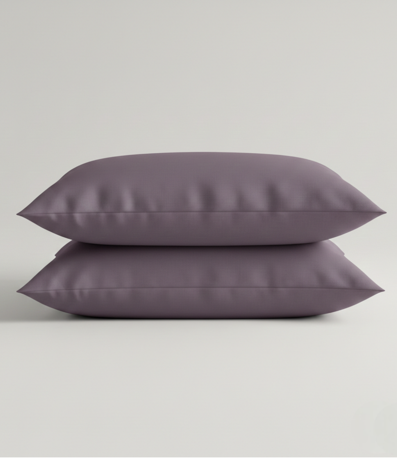 Soft Heaven Mauve King Size Cotton Bedsheet – Pastel Solid Premium Bedding