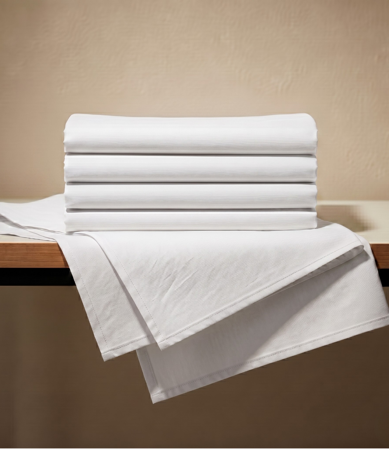 Soft Heaven Olive King Size Cotton Bedsheet – Nature-Inspired Solid Premium Bedding
