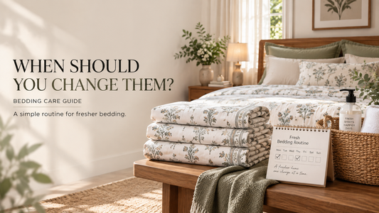 How often should you really change your bedsheets?