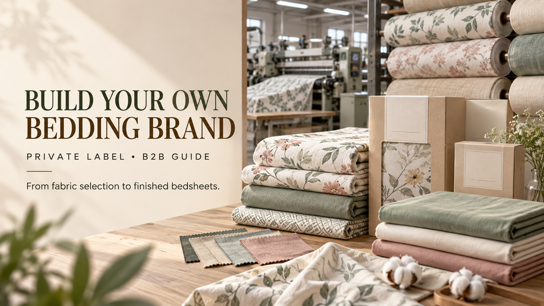 Private Label Bedsheets in India: A Guide for E-commerce Sellers and Retailers