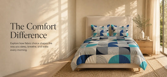 Cotton vs Polyester Bed Sheets: Which Fabric Is Better for Comfort, Breathability, Durability &amp; Better Sleep?
