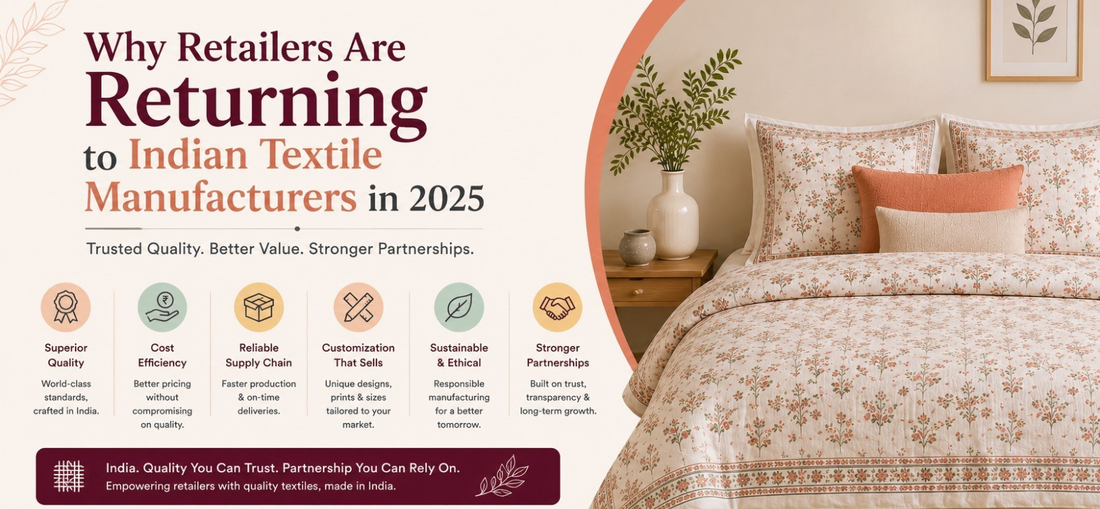 Why Retailers Are Returning to Indian Textile Manufacturers in 2025