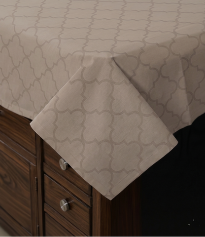 Mayra Mocha Brown King Size Cotton Bedsheet – Warm Elegant Bedding