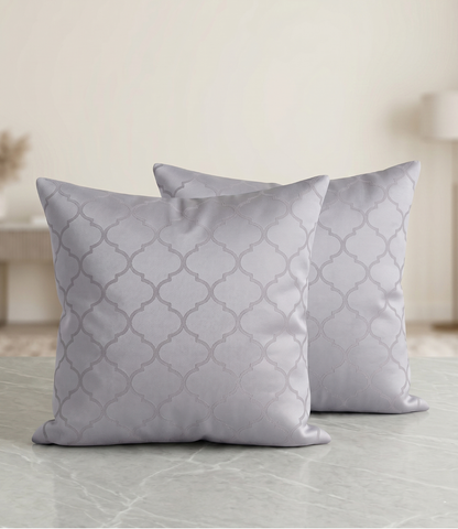 Mayra Silver Grey King Size Cotton Bedsheet – Minimal Modern Bedding
