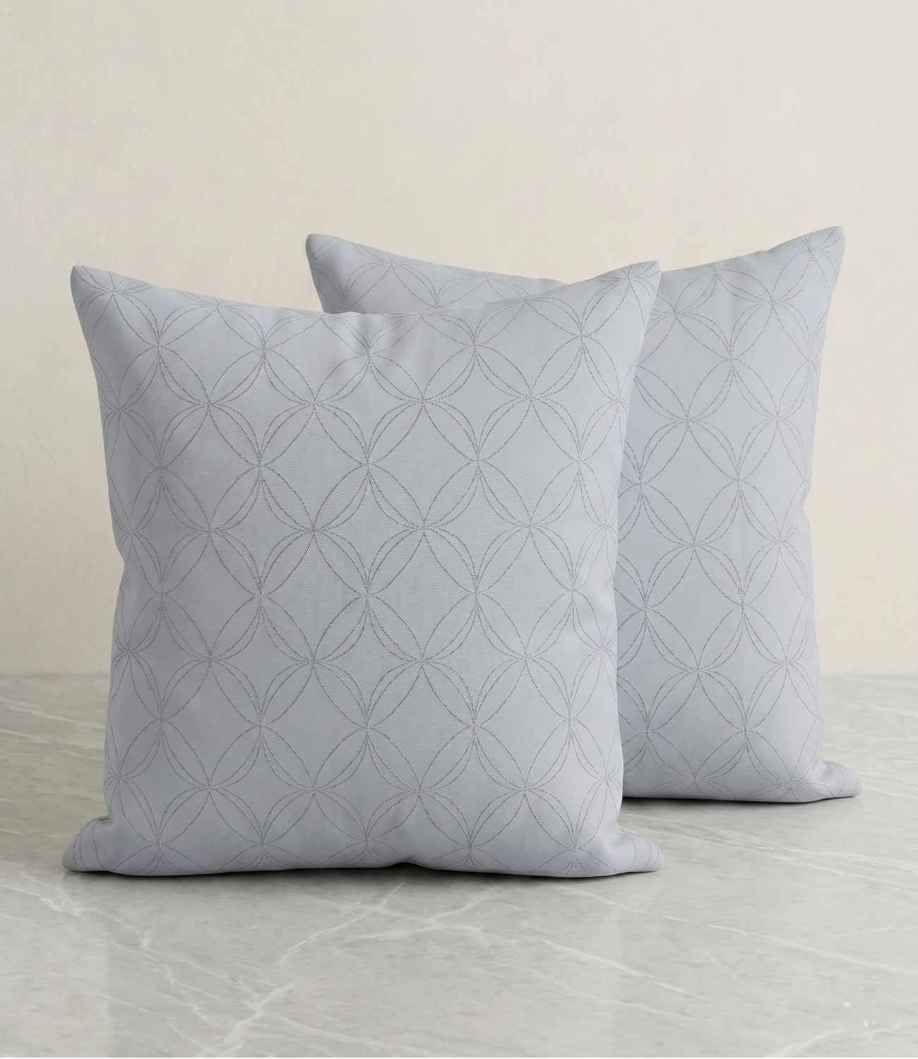 Mayra Slate Blue King Size Cotton Bedsheet – Modern Elegant Bedding