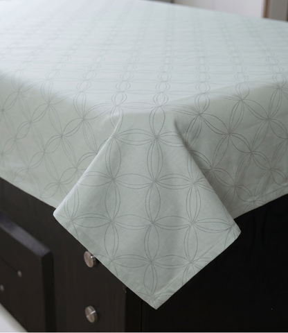 Mayra Tea Green King Size Cotton Bedsheet – Fresh Minimal Bedding