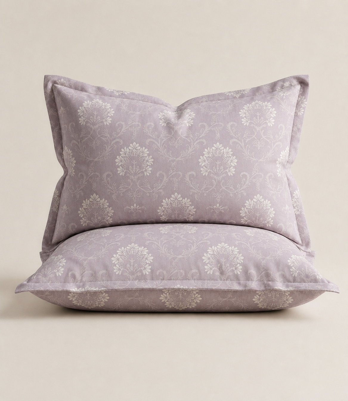 Elite Weave Lavender Floral Vine King Size Cotton Bedsheet – Serene Elegance & Everyday Comfort