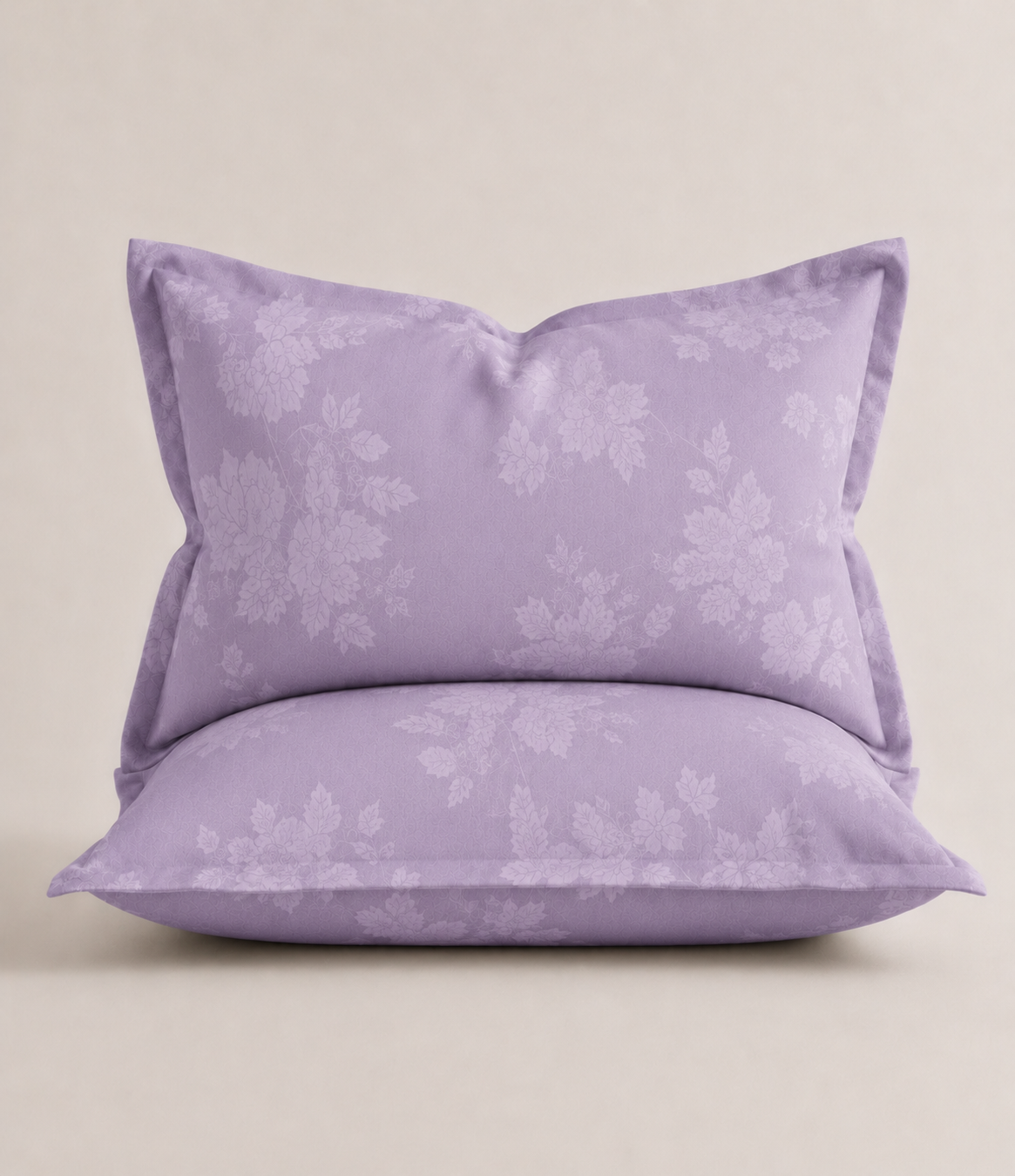 Elite Weave Lavender Floral Blossom King Size Cotton Bedsheet – Graceful Elegance & Everyday Comfort