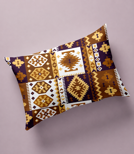 Cozy Cotton Mustard Tribal King Size Cotton Bedsheet – Ethnic Heritage Premium Comfort