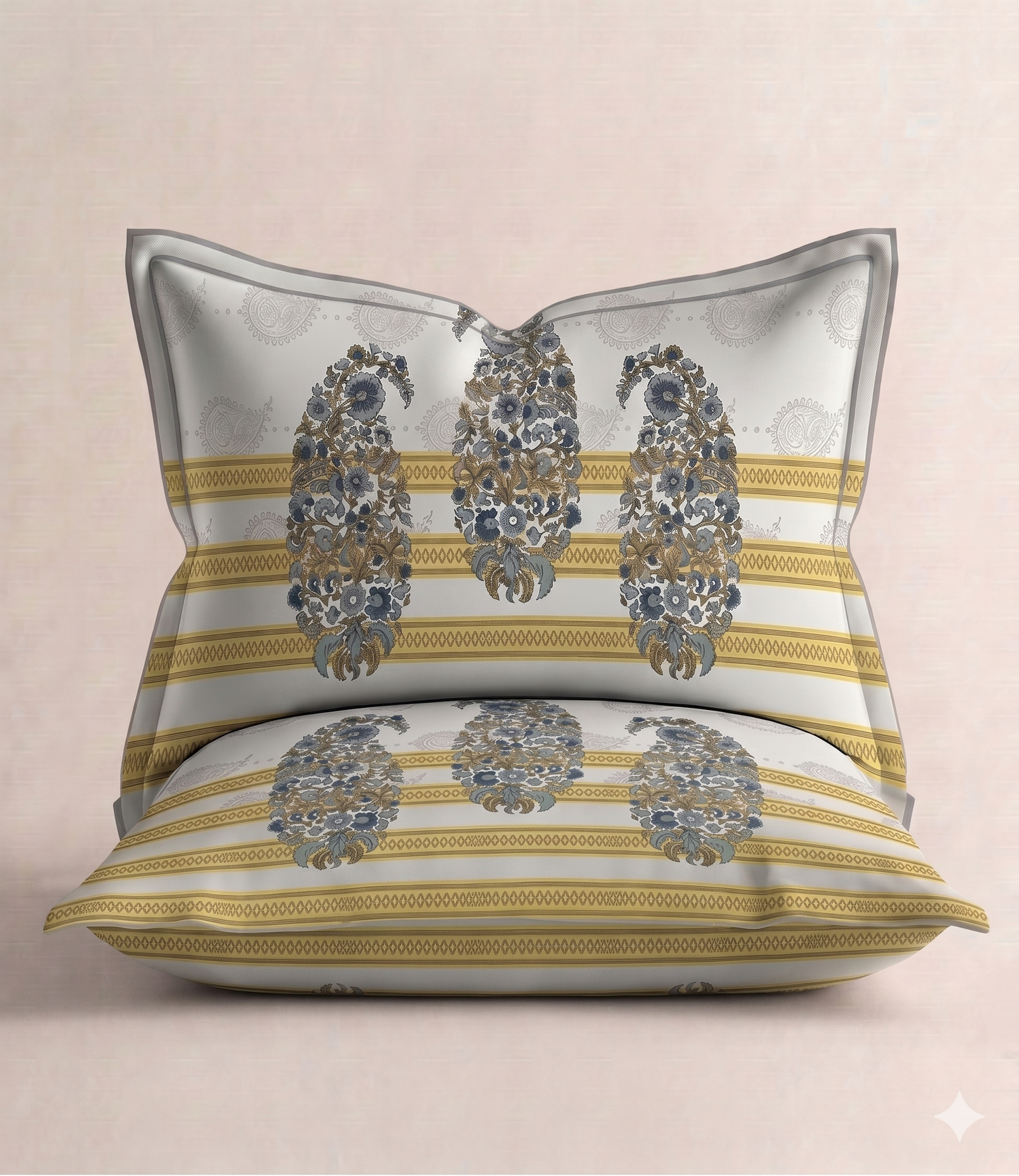 Heritage King Size Cotton Bedsheet - Luxury Pure Cotton Bedding