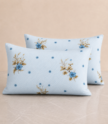 Arizona Sky Blossom King Size Cotton Bedsheet – Floral Freshness & Everyday Comfort