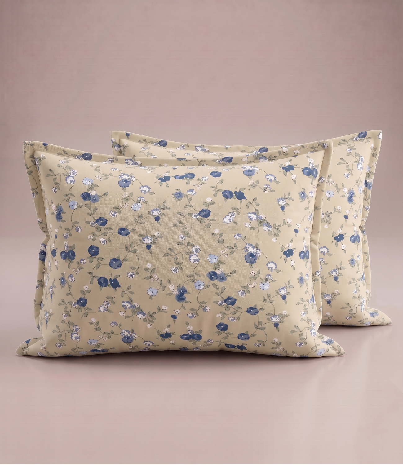 Feel Good Queen Size Pure Cotton Bedsheet - Harmony Circles Design | Balanced Cotton Bedding