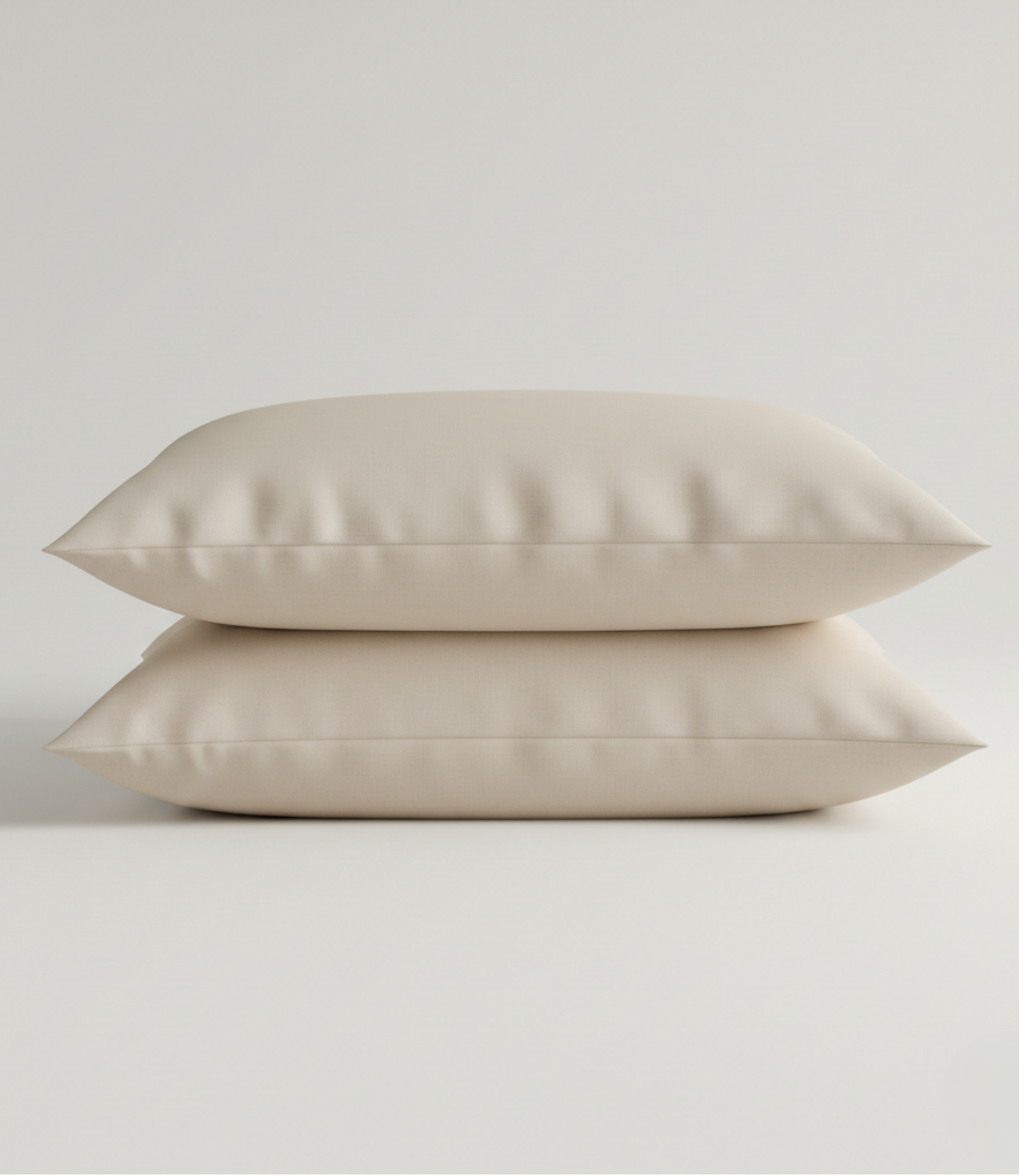 Soft Heaven Pearl White King Size Cotton Bedsheet – Minimal Luxury Bedding