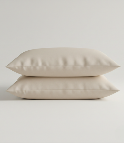 Soft Heaven Pearl White King Size Cotton Bedsheet – Minimal Luxury Bedding