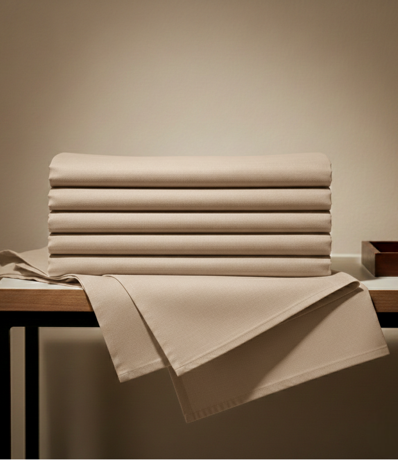 Soft Heaven Pearl White King Size Cotton Bedsheet – Minimal Luxury Bedding