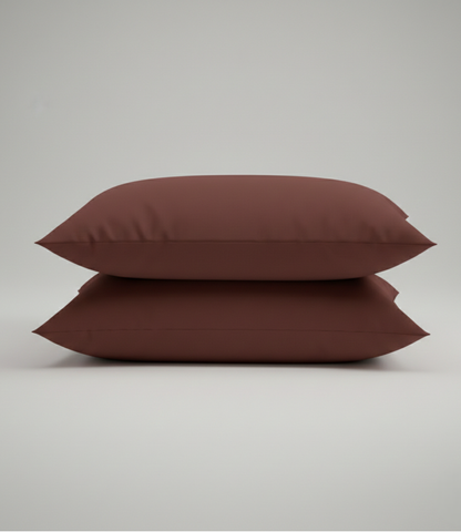 Soft Heaven Coffee Brown King Size Cotton Bedsheet – Rich Cozy Bedding