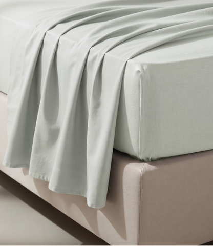 Soft Heaven Ivory King Size Cotton Bedsheet – Elegant Solid Premium Bedding