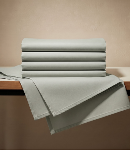 Soft Heaven Ivory King Size Cotton Bedsheet – Elegant Solid Premium Bedding
