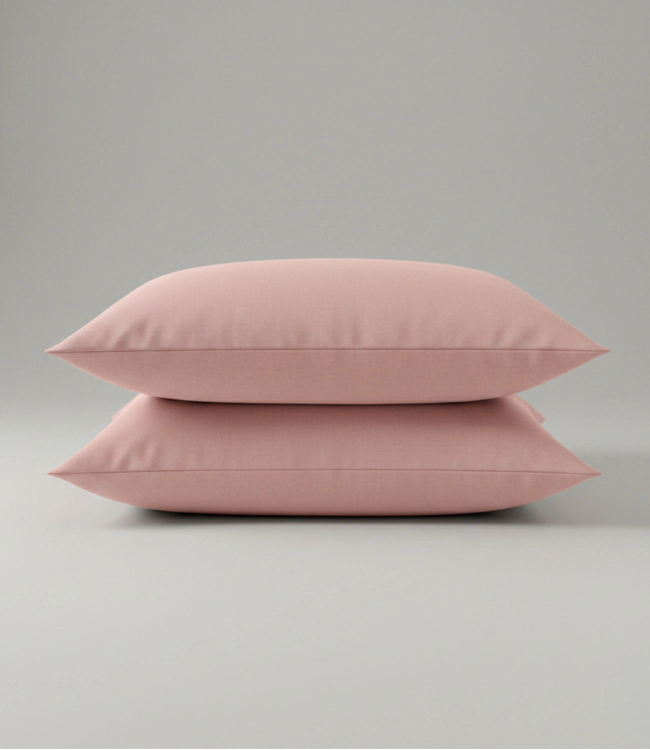 Soft Heaven Dusty Rose Cotton Pillow Covers for King Size Bedsheet Set – Soft and Breathable Fabric