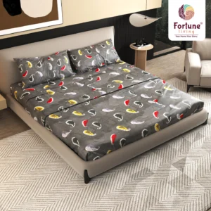 Cozy Cotton King Size Cotton Bedsheet - Snug 100% Pure Cotton Bedding