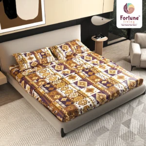 Cozy Cotton King Size Cotton Bedsheet - Warm Cozy 100% Pure Cotton Bed Linen