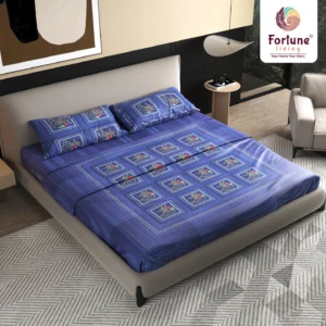 Cozy Cotton King Size Cotton Bedsheet - Enveloping 100% Pure Cotton Bedding