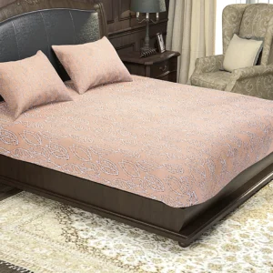 Dream World King Size Cotton Bedsheet - Dreamy 100% Pure Cotton Bed Linen