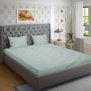 Dream World King Size Cotton Bedsheet - Blissful 100% Pure Cotton Bed Linen