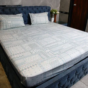 Soft Touch King Size Cotton Bedsheet - Premium Soft 100% Pure Cotton Bedding