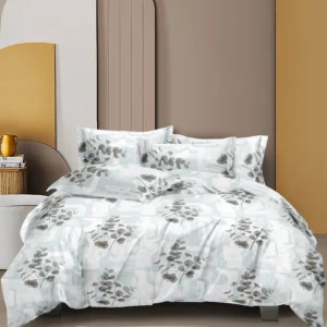 Arizona Queen Pure Cotton Bedsheet - Southwestern Geometric Pattern | Premium Cotton Bedding
