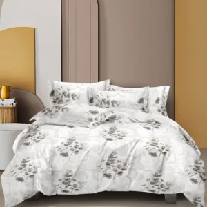 Arizona Queen Size Cotton Bedsheet - Cactus Garden Design | Eco-Friendly Pure Cotton