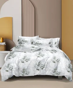 Arizona Queen Pure Cotton Bedsheet - Sunset Mesa Pattern | Luxury Cotton Bedding