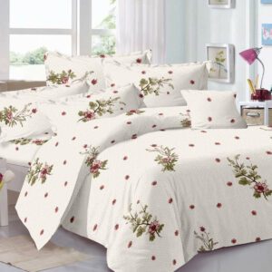Arizona Queen Pure Cotton Bedsheet - Painted Desert Design | Artistic Cotton Bedding