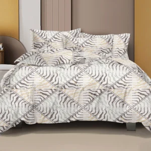 Feel Good Queen Size Pure Cotton Bedsheet - Happiness Blooms Design | Uplifting Cotton Bedding