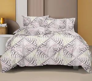 Feel Good Queen Pure Cotton Bedsheet - Positive Vibes Pattern | Motivational Cotton Bedding