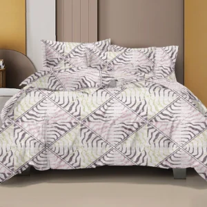 Feel Good Queen Pure Cotton Bedsheet - Positive Vibes Pattern | Motivational Cotton Bedding