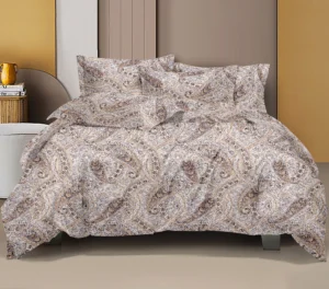 Gracious Queen Pure Cotton Bedsheet - Victorian Lace Pattern | Vintage Elegance Bedding
