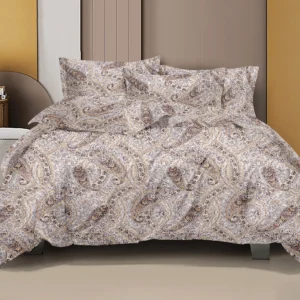 Gracious Queen Pure Cotton Bedsheet - Victorian Lace Pattern | Vintage Elegance Bedding
