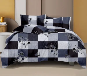 Gracious Queen Pure Cotton Bedsheet - Lily Garden Pattern | Pure Elegance Floral Bedding